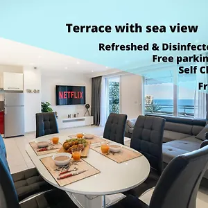 Frontiere Monaco, Terrasse, Vue Mer, Parking - Ab Apartment Beausoleil